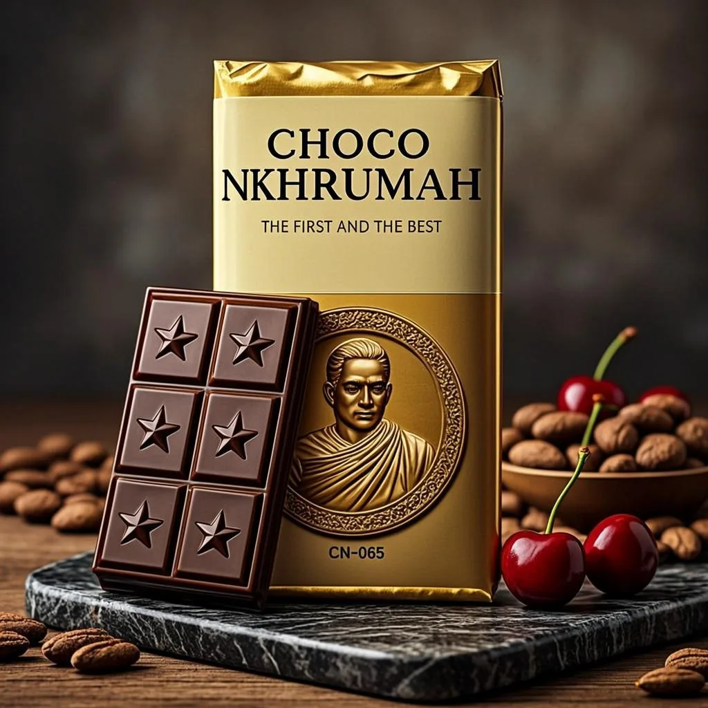 Central Noir Brut — 88% — photorealistic presidential portrait by CHOCO NKHRUMAH