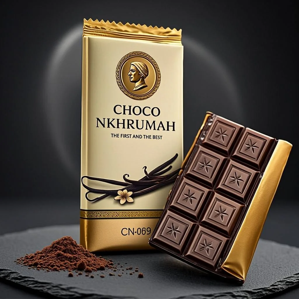 Upper East Noir Brut — 61% — photorealistic presidential portrait by CHOCO NKHRUMAH