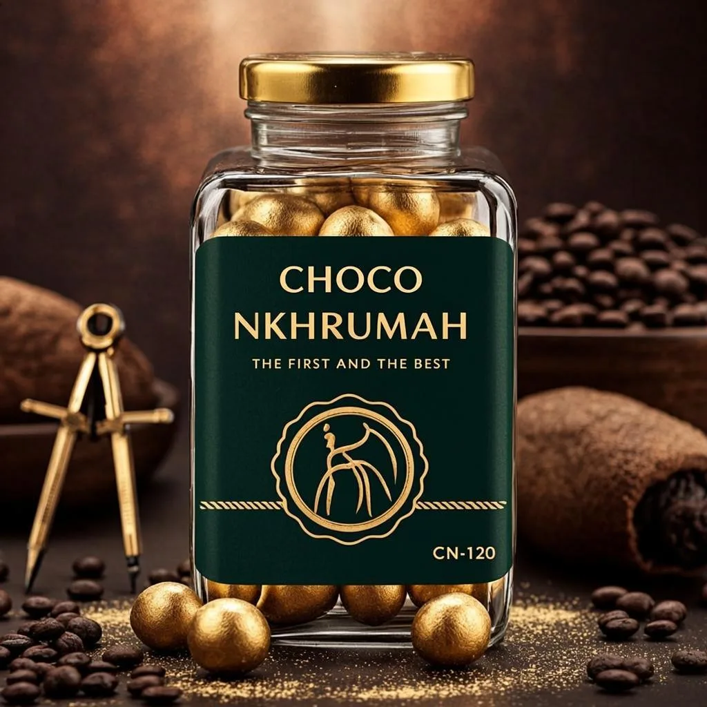 Golden Espresso Pearl — photorealistic presidential portrait by CHOCO NKHRUMAH