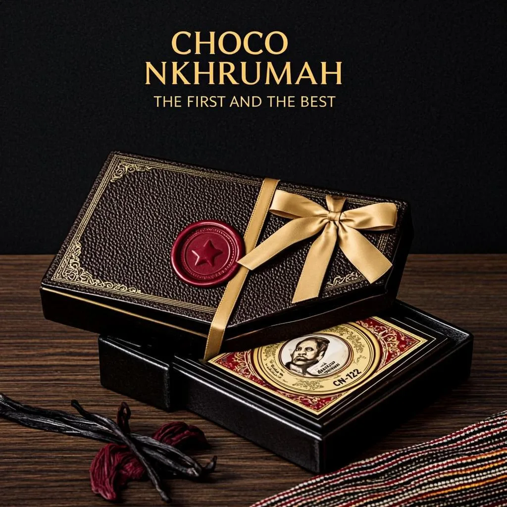 Consciencism Vintage Pressing — photorealistic presidential portrait by CHOCO NKHRUMAH