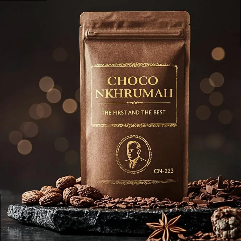 Cashew Bark — photorealistic presidential portrait by CHOCO NKHRUMAH